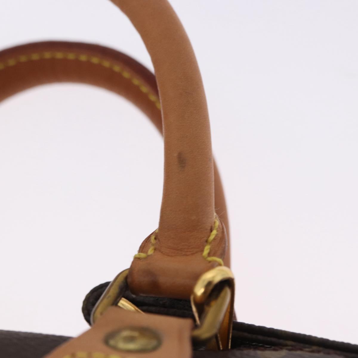 LOUIS VUITTON Monogram Mini Speedy Hand Bag M41534 LV Auth 202596V