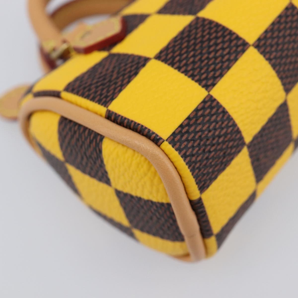 LOUIS VUITTON Damier Pop Mini Speedy Pouch M01694 LV Auth 202599SAM
