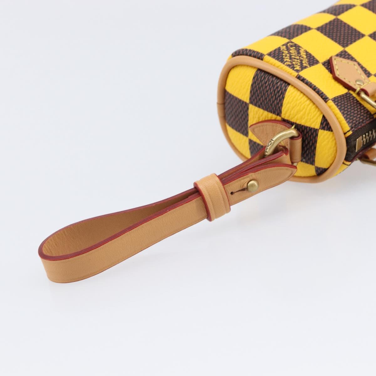 LOUIS VUITTON Damier Pop Mini Speedy Pouch M01694 LV Auth 202599SAM