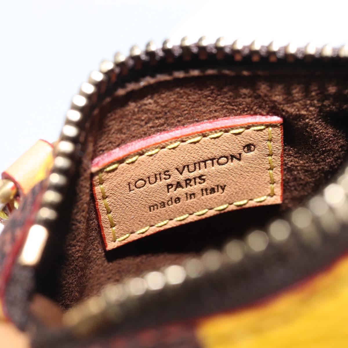 LOUIS VUITTON Damier Pop Mini Speedy Pouch M01694 LV Auth 202599SAM