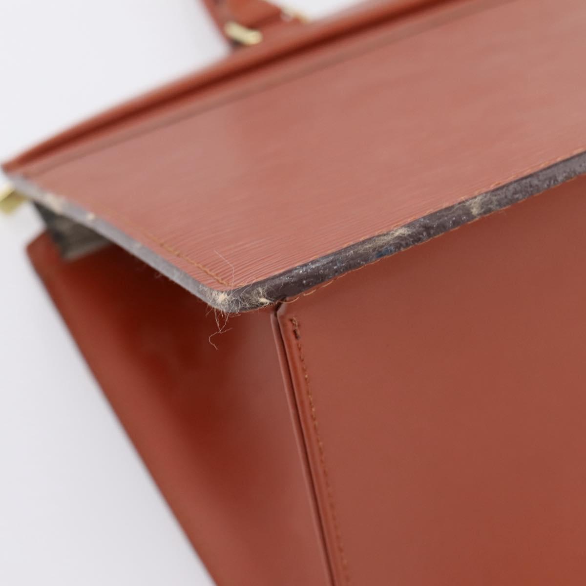 LOUIS VUITTON Epi Riviera Hand Bag Kenya Brown M48183 LV Auth 202601