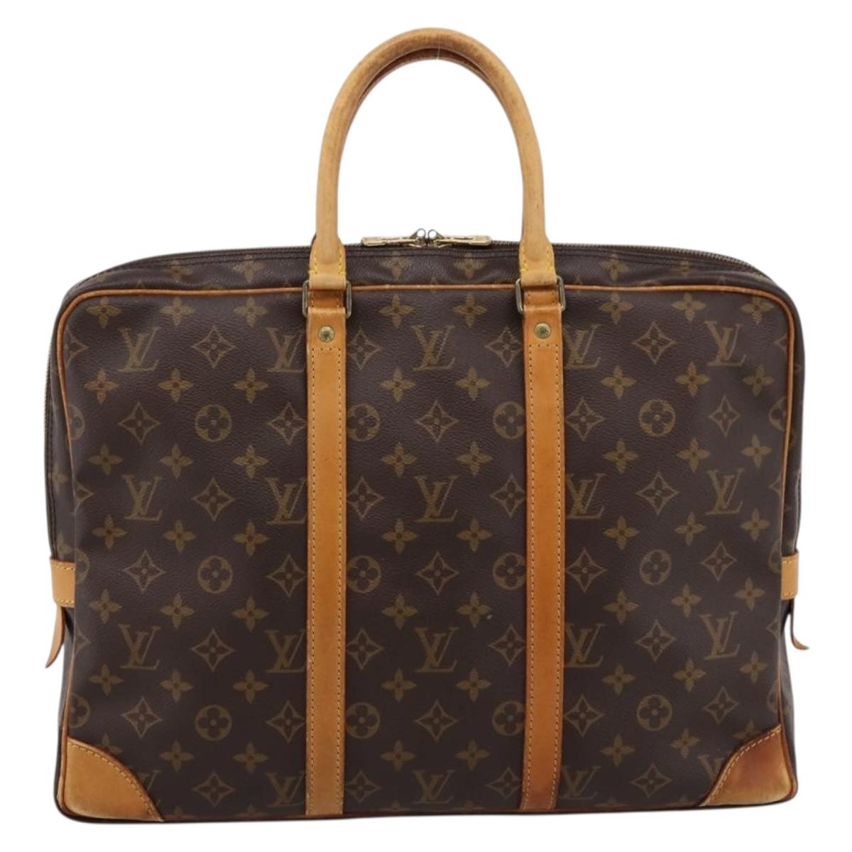 LOUIS VUITTON Monogram Porte Documents Voyage Business Bag M53361 LV Auth 202606