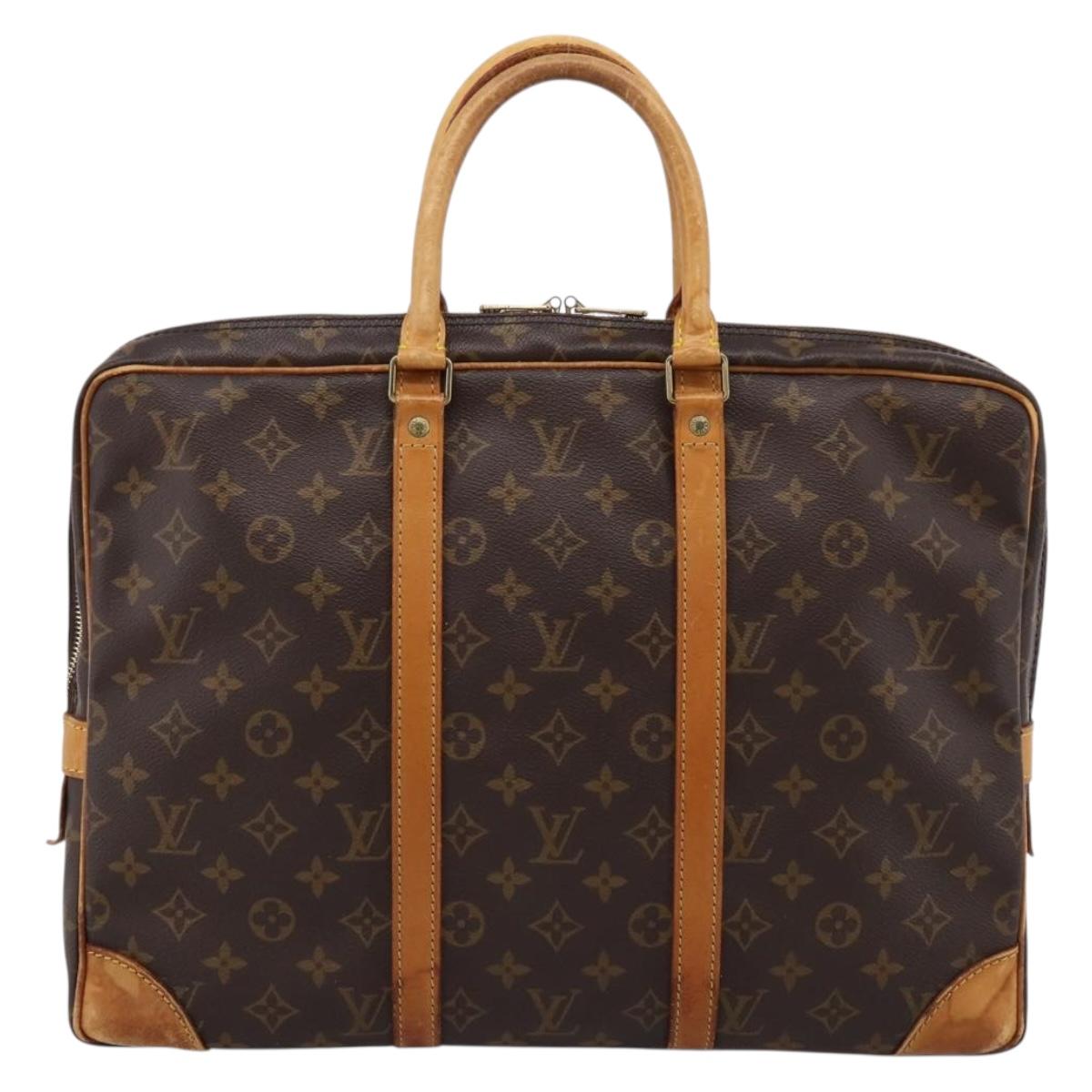 LOUIS VUITTON Monogram Porte Documents Voyage Business Bag M53361 LV Auth 202606