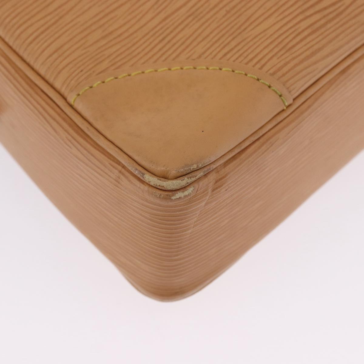 LOUIS VUITTON Epi Porte Documents Voyage Business Bag Beige M54476 Auth 202607