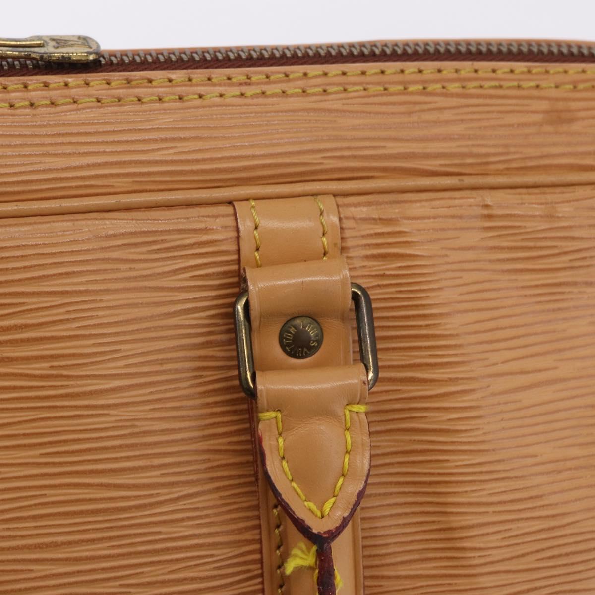 LOUIS VUITTON Epi Porte Documents Voyage Business Bag Beige M54476 Auth 202607