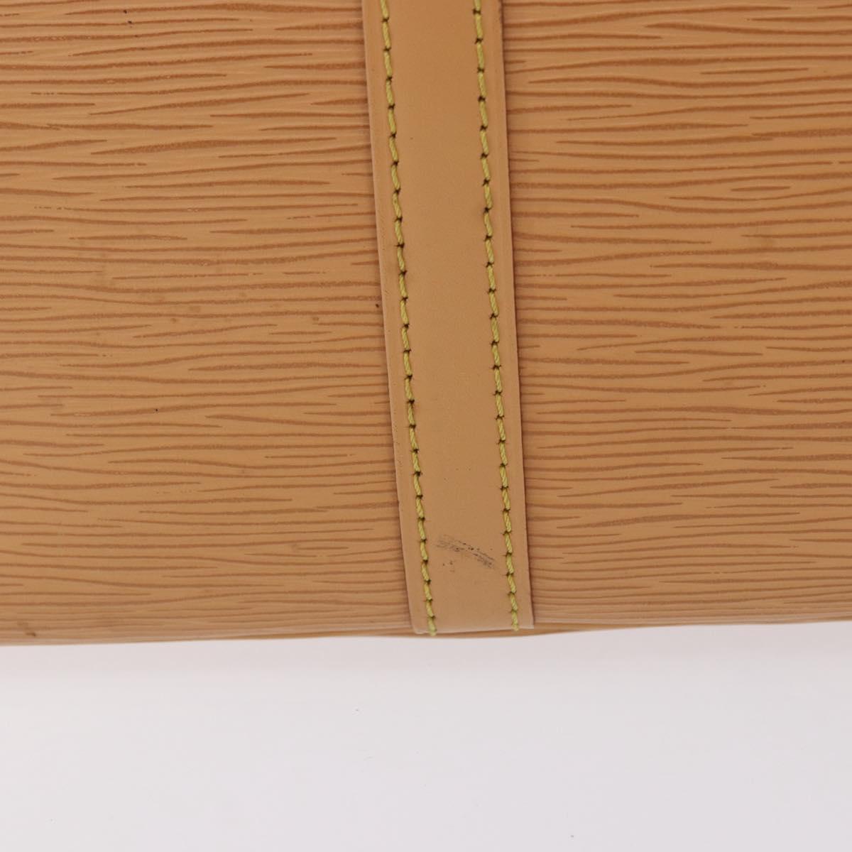 LOUIS VUITTON Epi Porte Documents Voyage Business Bag Beige M54476 Auth 202607