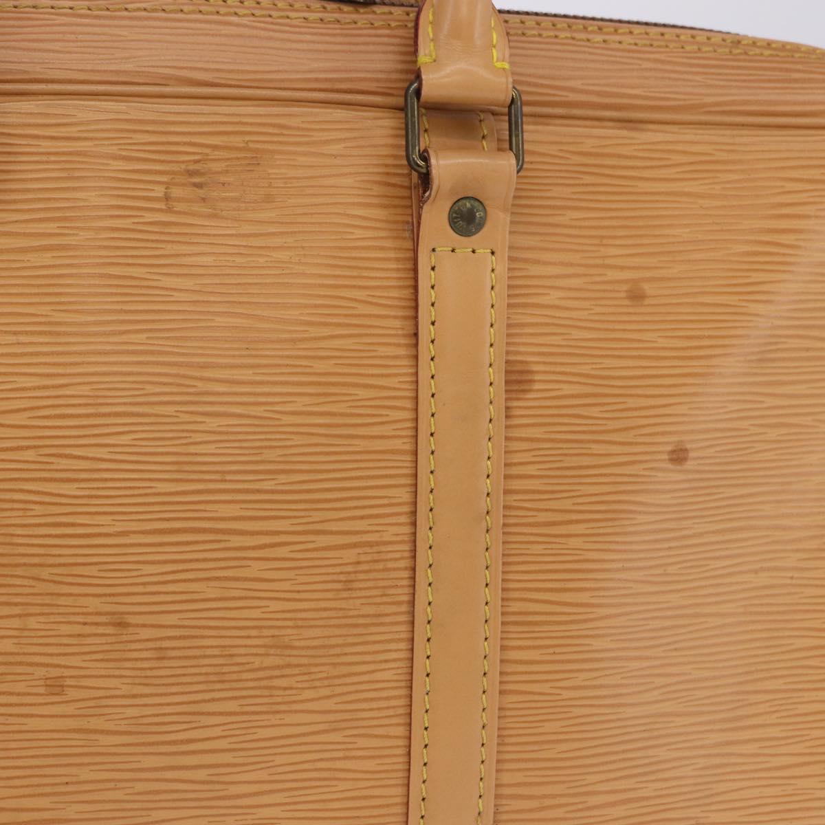 LOUIS VUITTON Epi Porte Documents Voyage Business Bag Beige M54476 Auth 202607