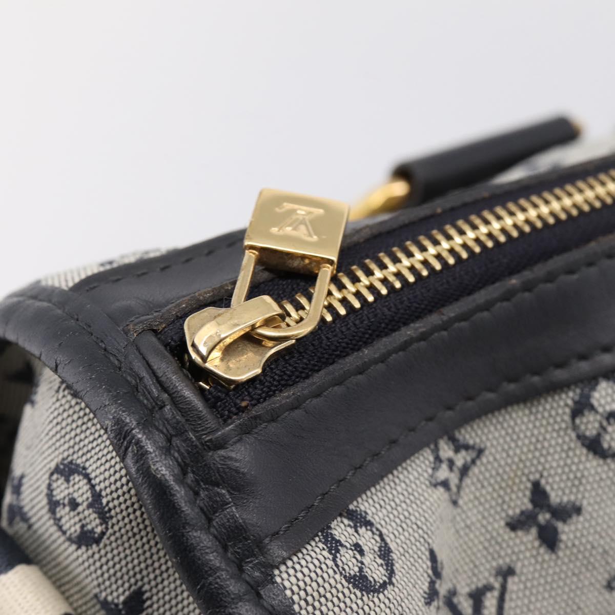 LOUIS VUITTON Monogram Mini Sac Mary Kate 48h Hand Bag Blue M42341 Auth 202608V
