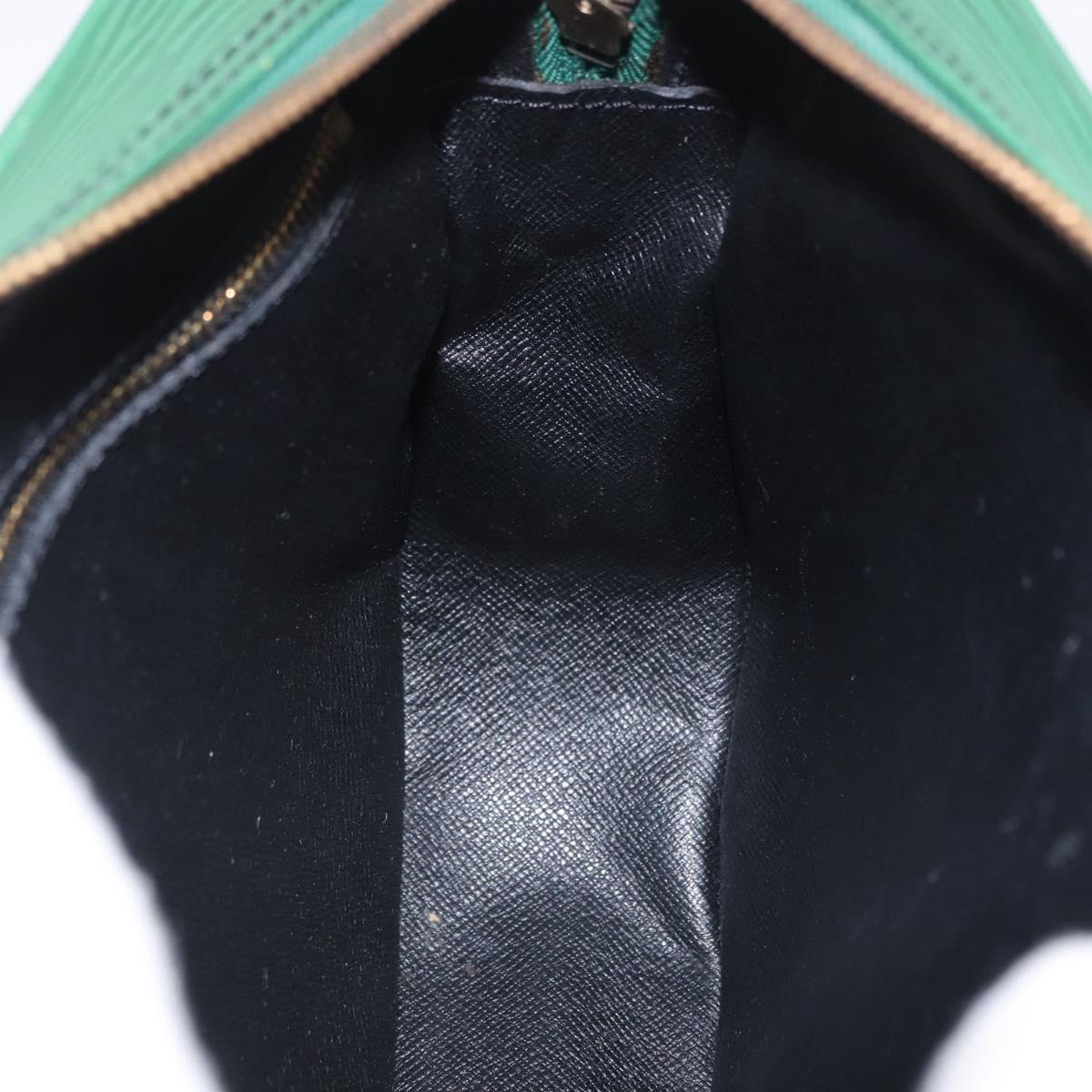 LOUIS VUITTON Epi Jeune Fille MM Shoulder Bag Green M52154 LV Auth 202611