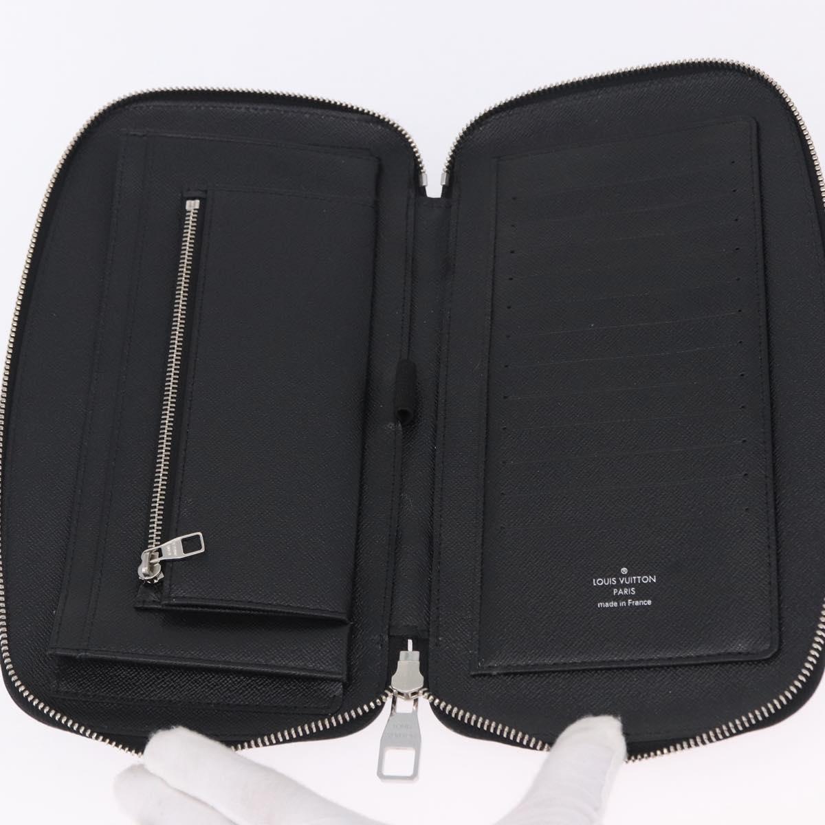 LOUIS VUITTON Damier Grafitte Organizer Atoll Travel Case N48255 LV Auth 202615A