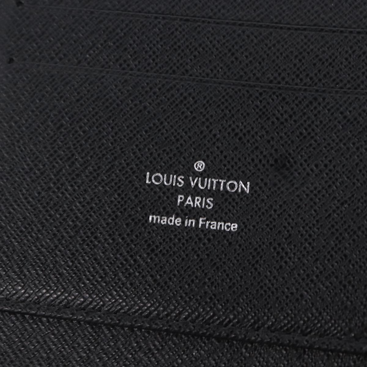 LOUIS VUITTON Damier Grafitte Organizer Atoll Travel Case N48255 LV Auth 202615A