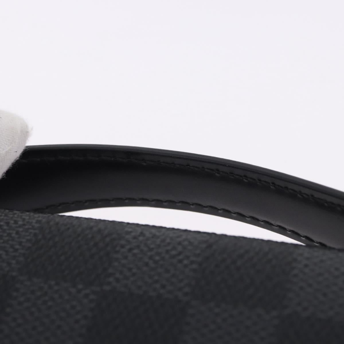 LOUIS VUITTON Damier Grafitte Organizer Atoll Travel Case N48255 LV Auth 202615A