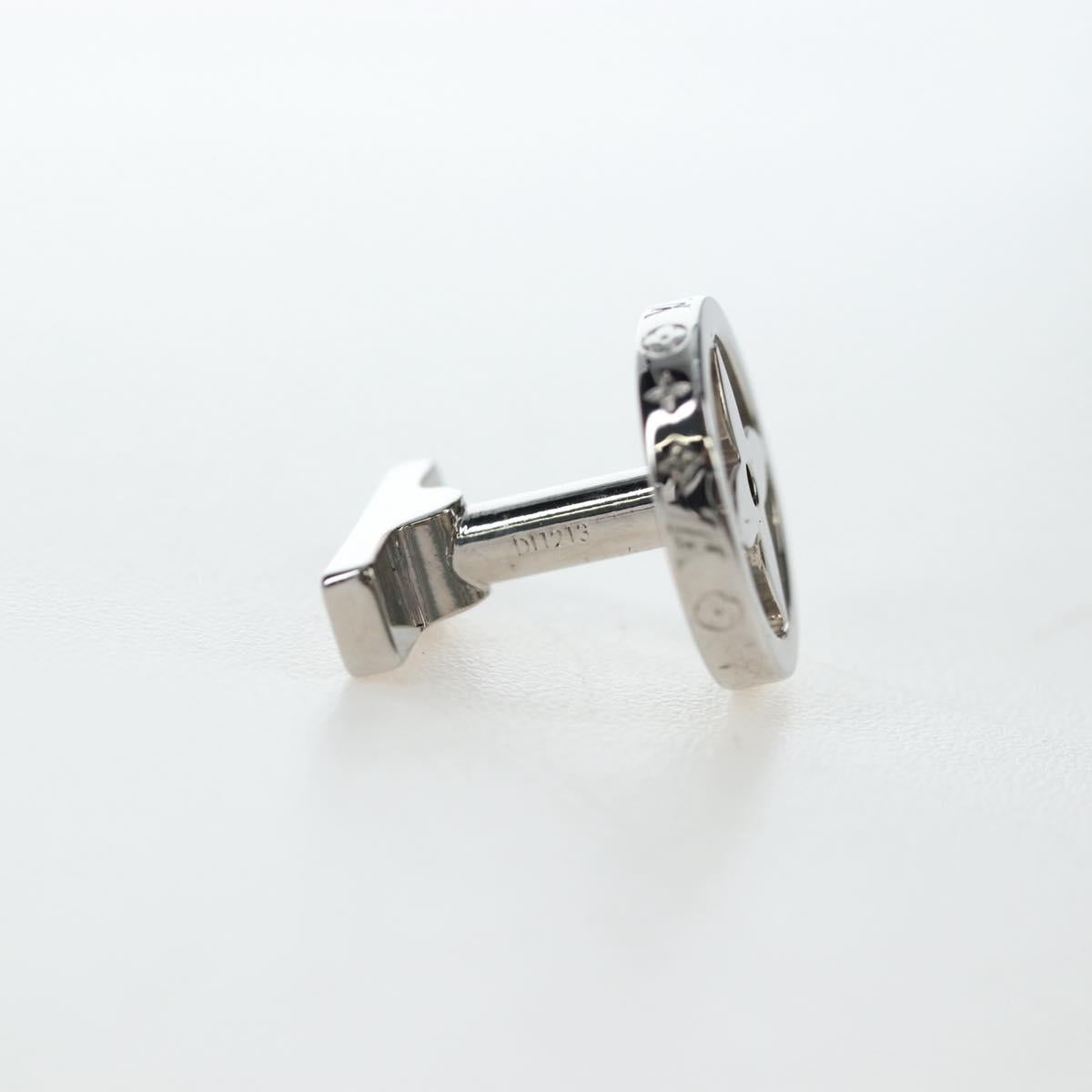 LOUIS VUITTON Damier Graphite Cufflinks LV Catch Cuffs M80188 LV Auth 202616V