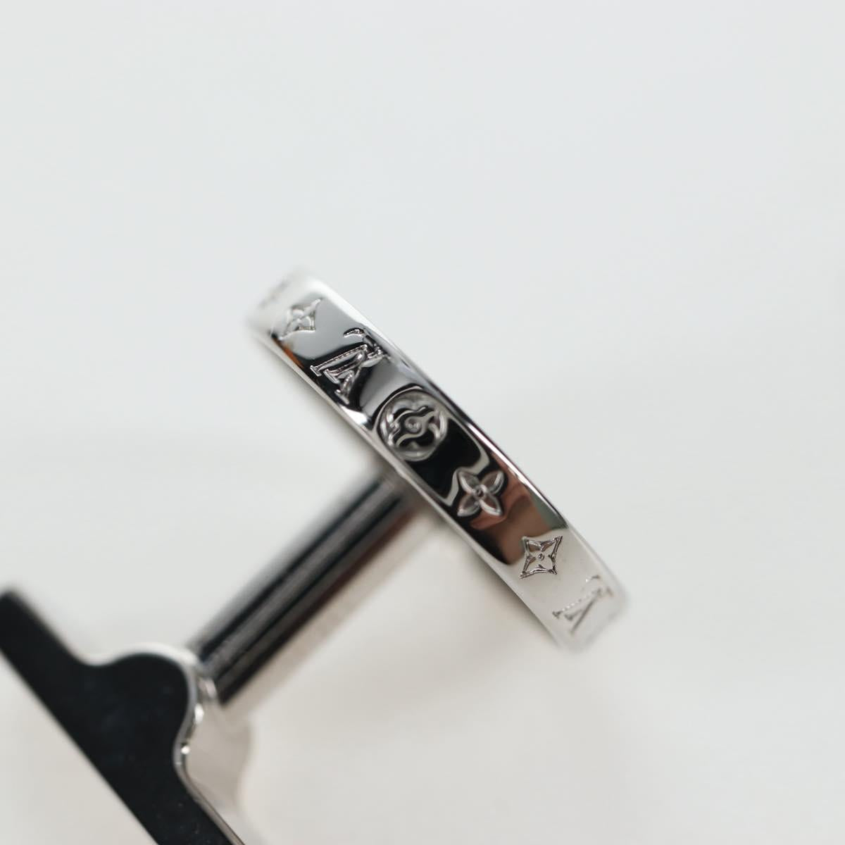 LOUIS VUITTON Damier Graphite Cufflinks LV Catch Cuffs M80188 LV Auth 202616V