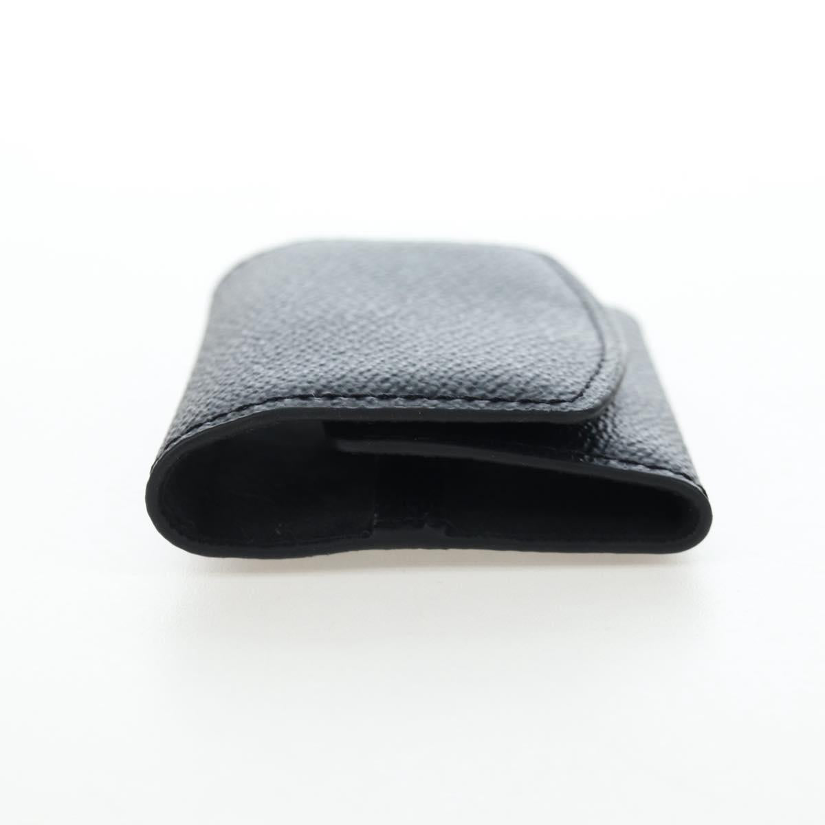 LOUIS VUITTON Damier Graphite Cufflinks LV Catch Cuffs M80188 LV Auth 202616V