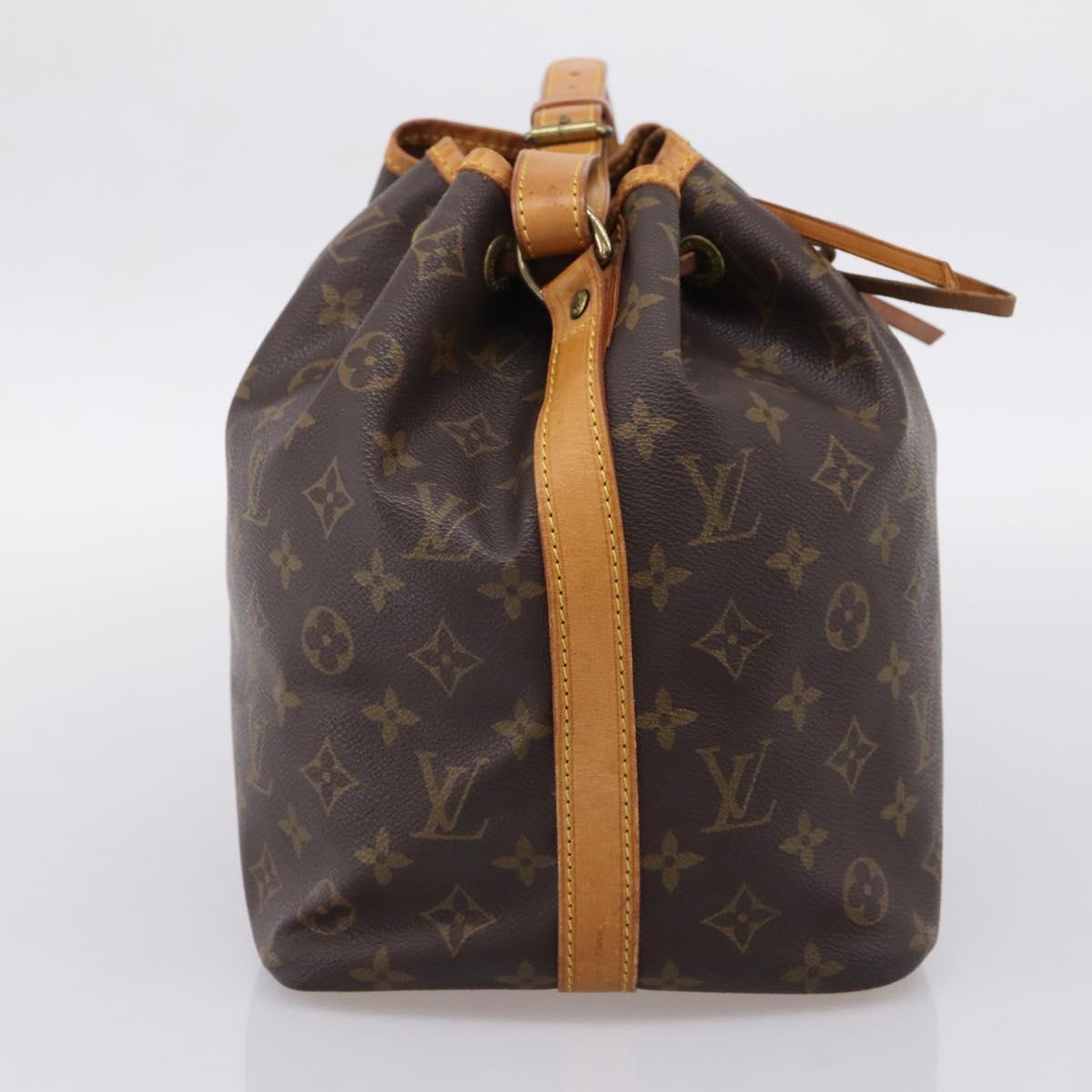 LOUIS VUITTON Monogram Petit Noe Shoulder Bag M42226 LV Auth 202618