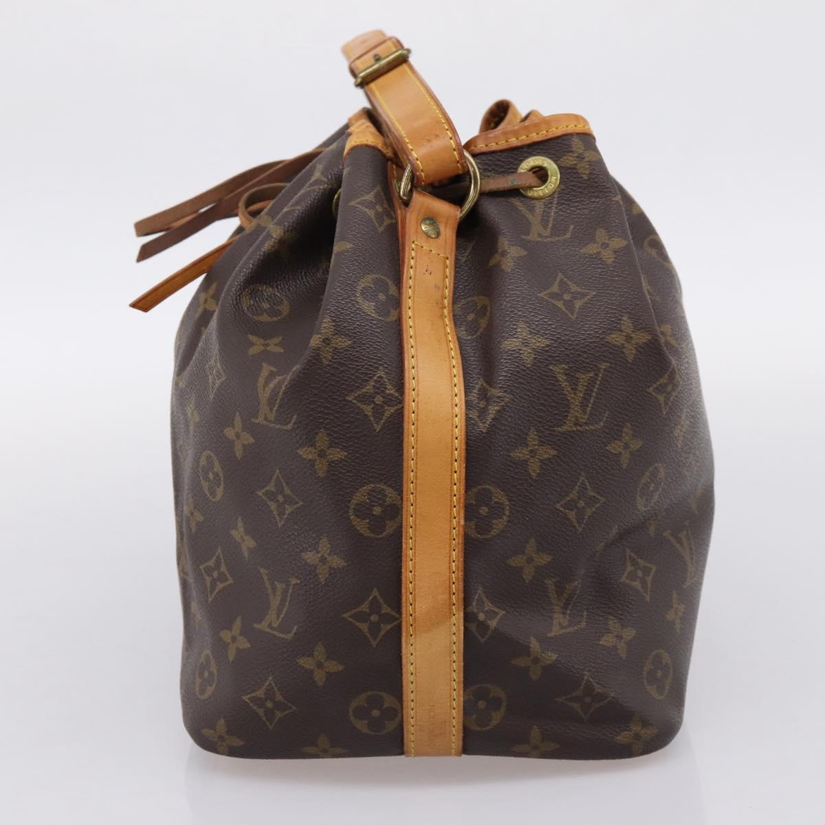 LOUIS VUITTON Monogram Petit Noe Shoulder Bag M42226 LV Auth 202618
