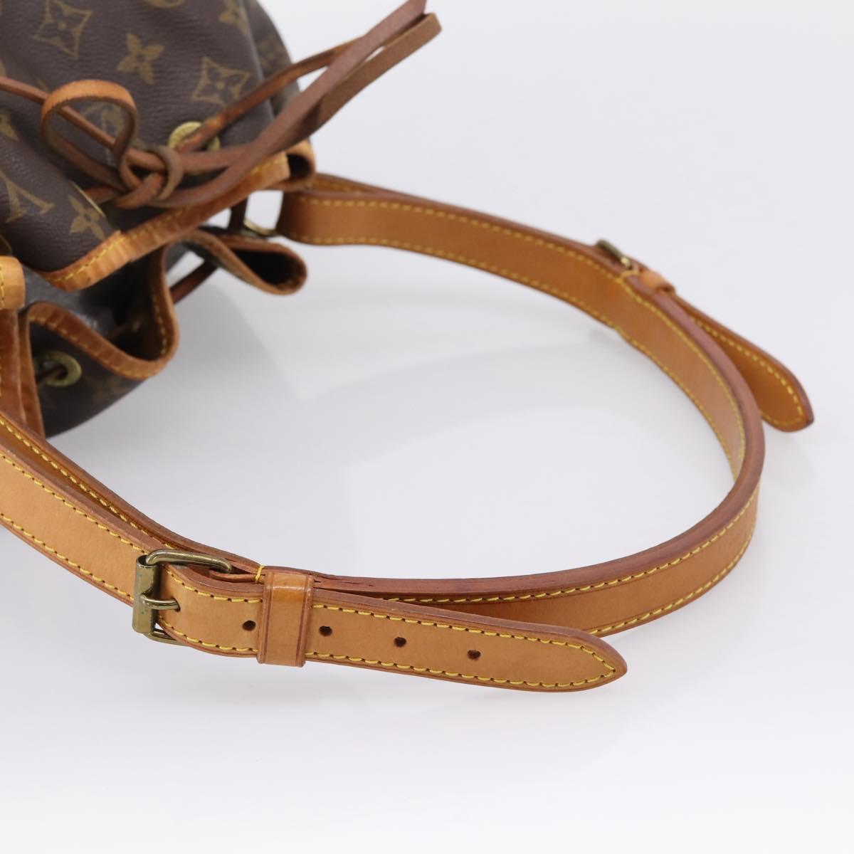 LOUIS VUITTON Monogram Petit Noe Shoulder Bag M42226 LV Auth 202618