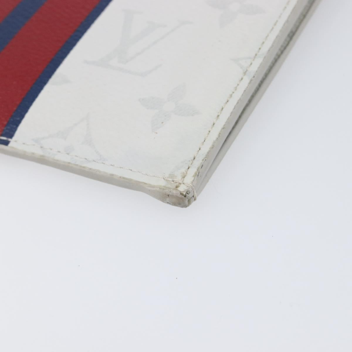 LOUIS VUITTON Monogram White Pochette Jules PM Bag White M61745 LV Auth 202622V