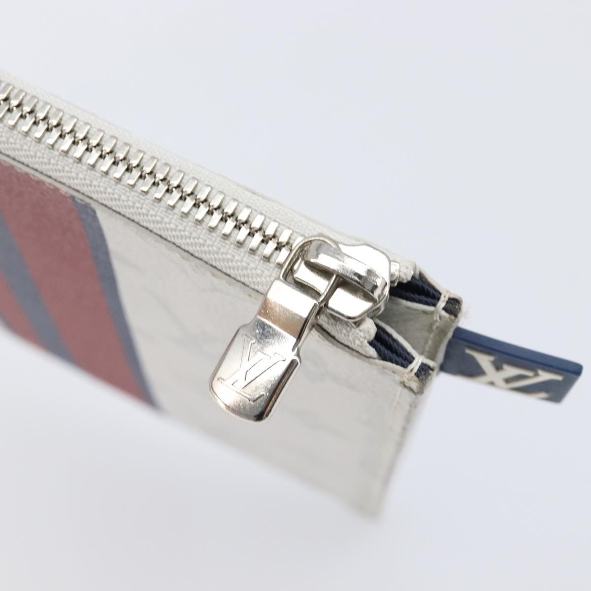 LOUIS VUITTON Monogram White Pochette Jules PM Bag White M61745 LV Auth 202622V