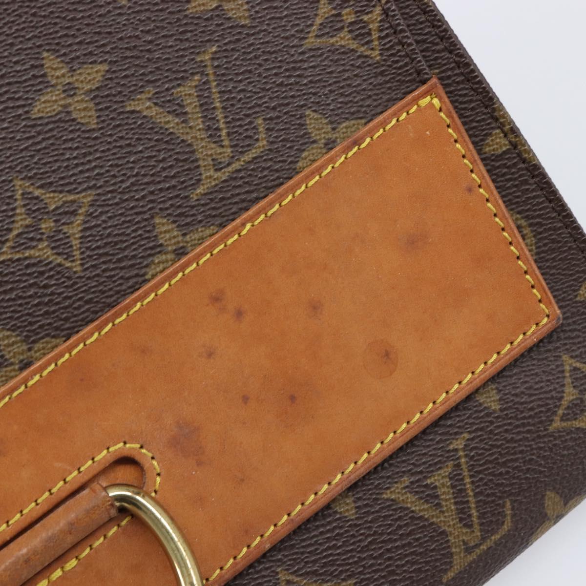 LOUIS VUITTON Monogram Pochette Jena Clutch Bag M51808 LV Auth 202623