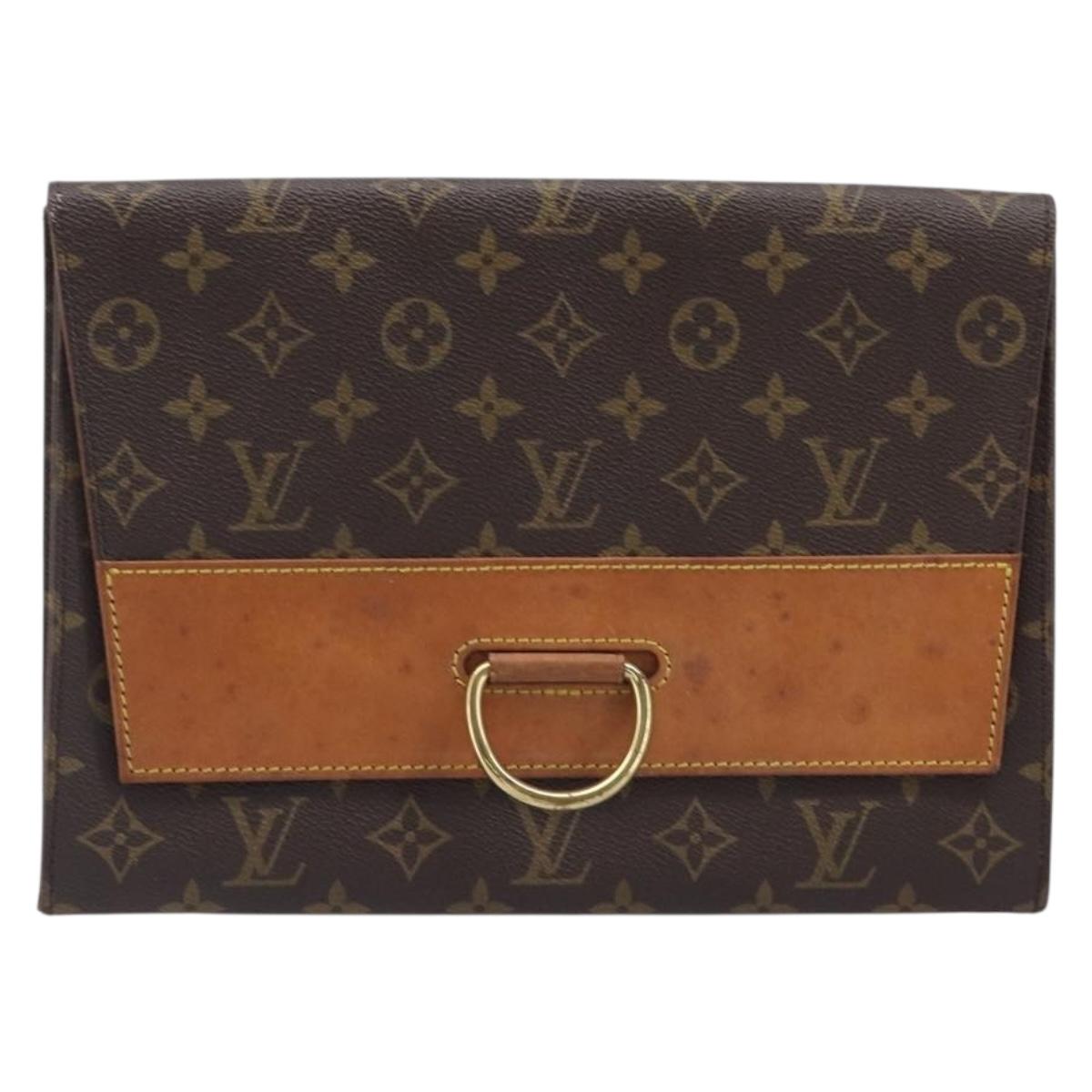 LOUIS VUITTON Monogram Pochette Jena Clutch Bag M51808 LV Auth 202623