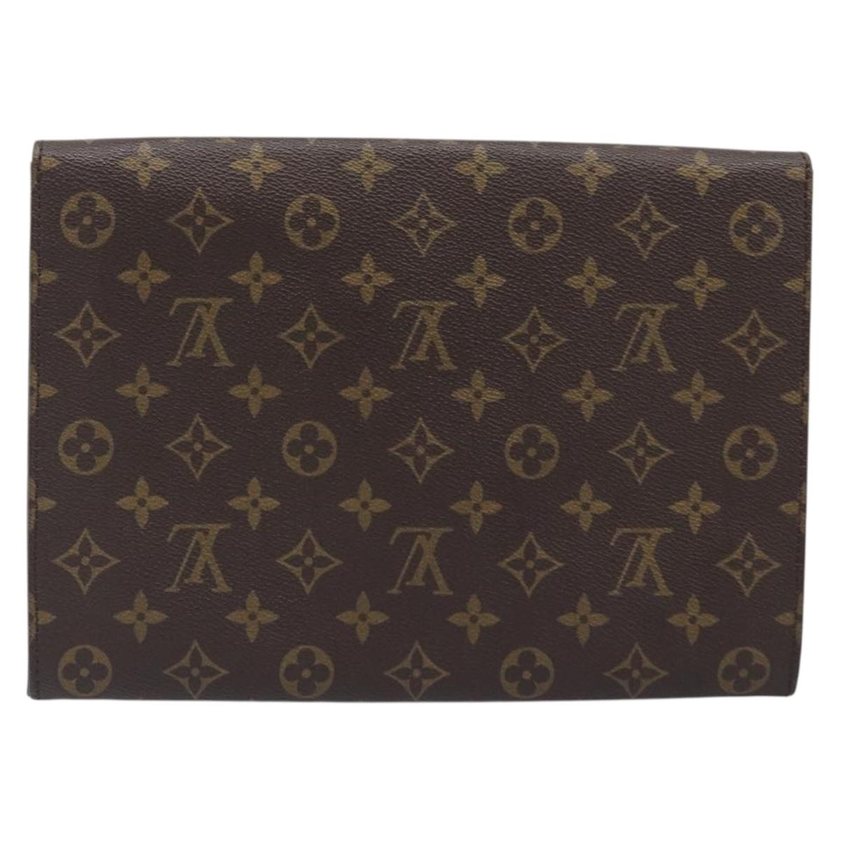 LOUIS VUITTON Monogram Pochette Jena Clutch Bag M51808 LV Auth 202623