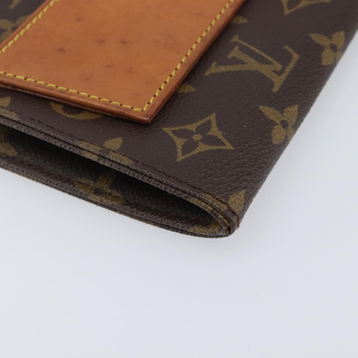 LOUIS VUITTON Monogram Pochette Jena Clutch Bag M51808 LV Auth 202623
