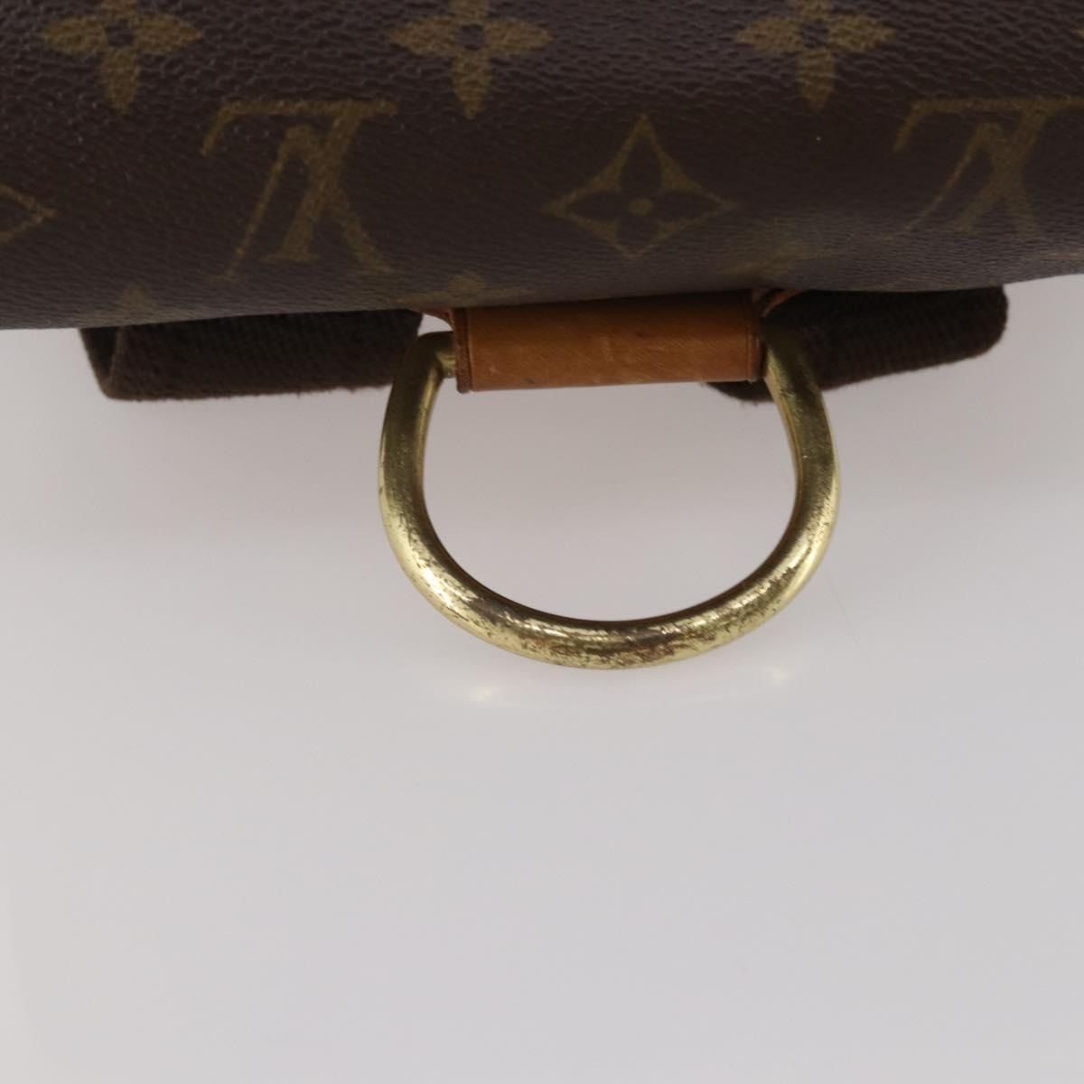 LOUIS VUITTON Monogram Montsouris GM Backpack M51135 LV Auth 202631