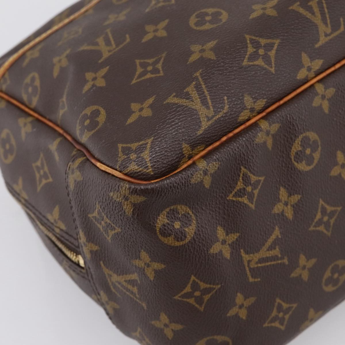 LOUIS VUITTON Monogram Deauville Hand Bag M47270 LV Auth 202632