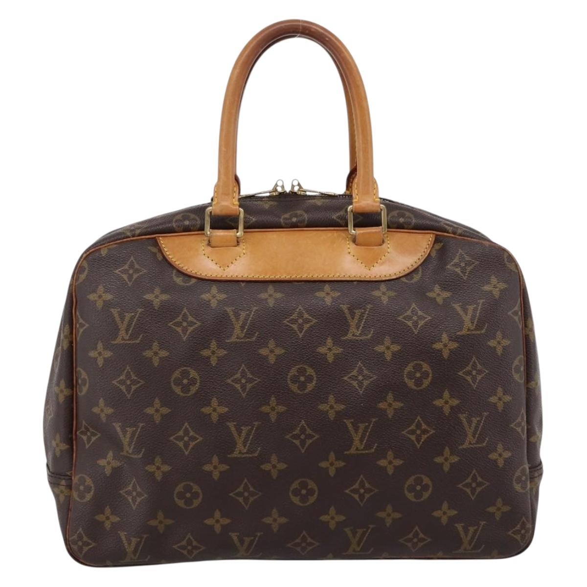 LOUIS VUITTON Monogram Deauville Hand Bag M47270 LV Auth 202632