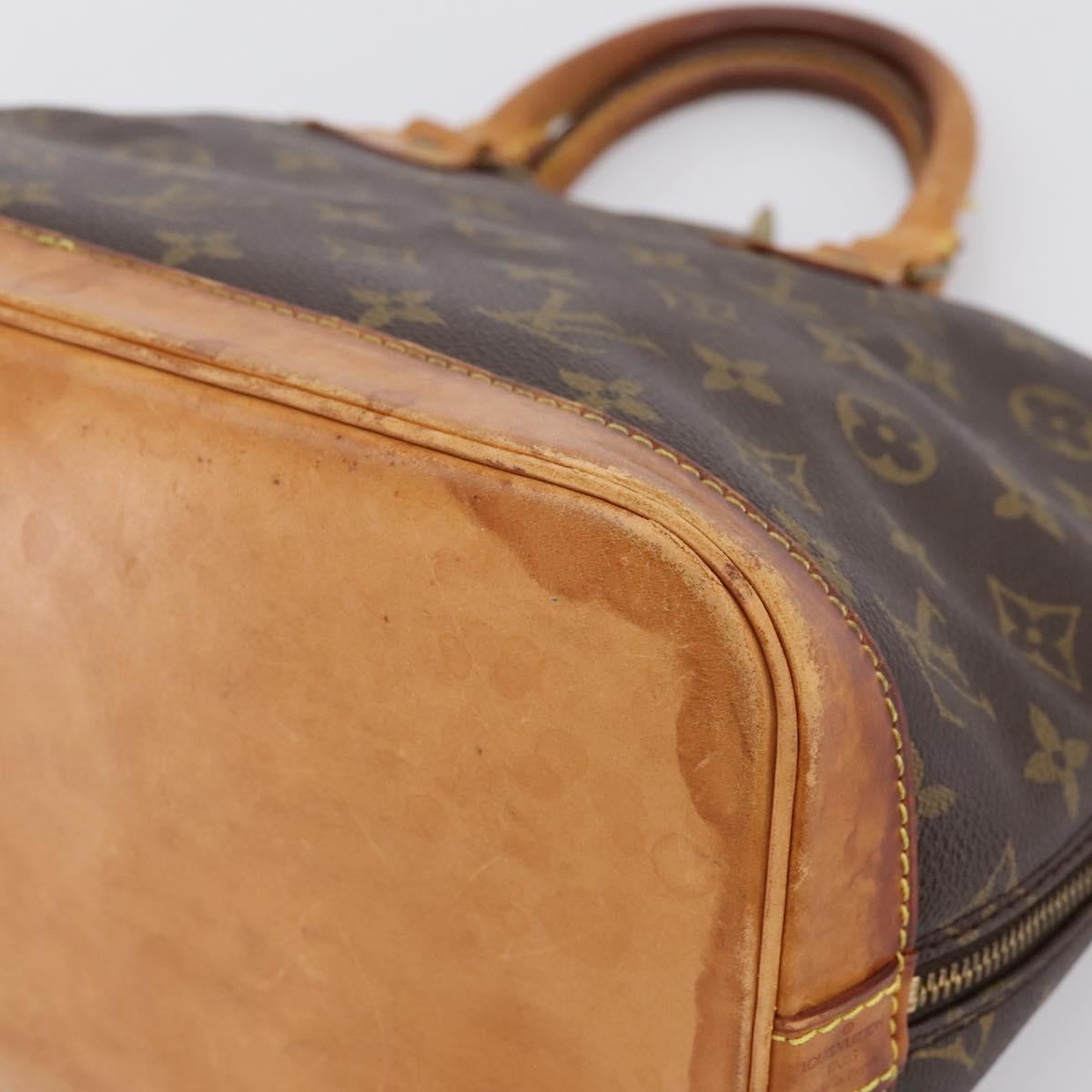 LOUIS VUITTON Monogram Alma Hand Bag M51130 LV Auth 202633