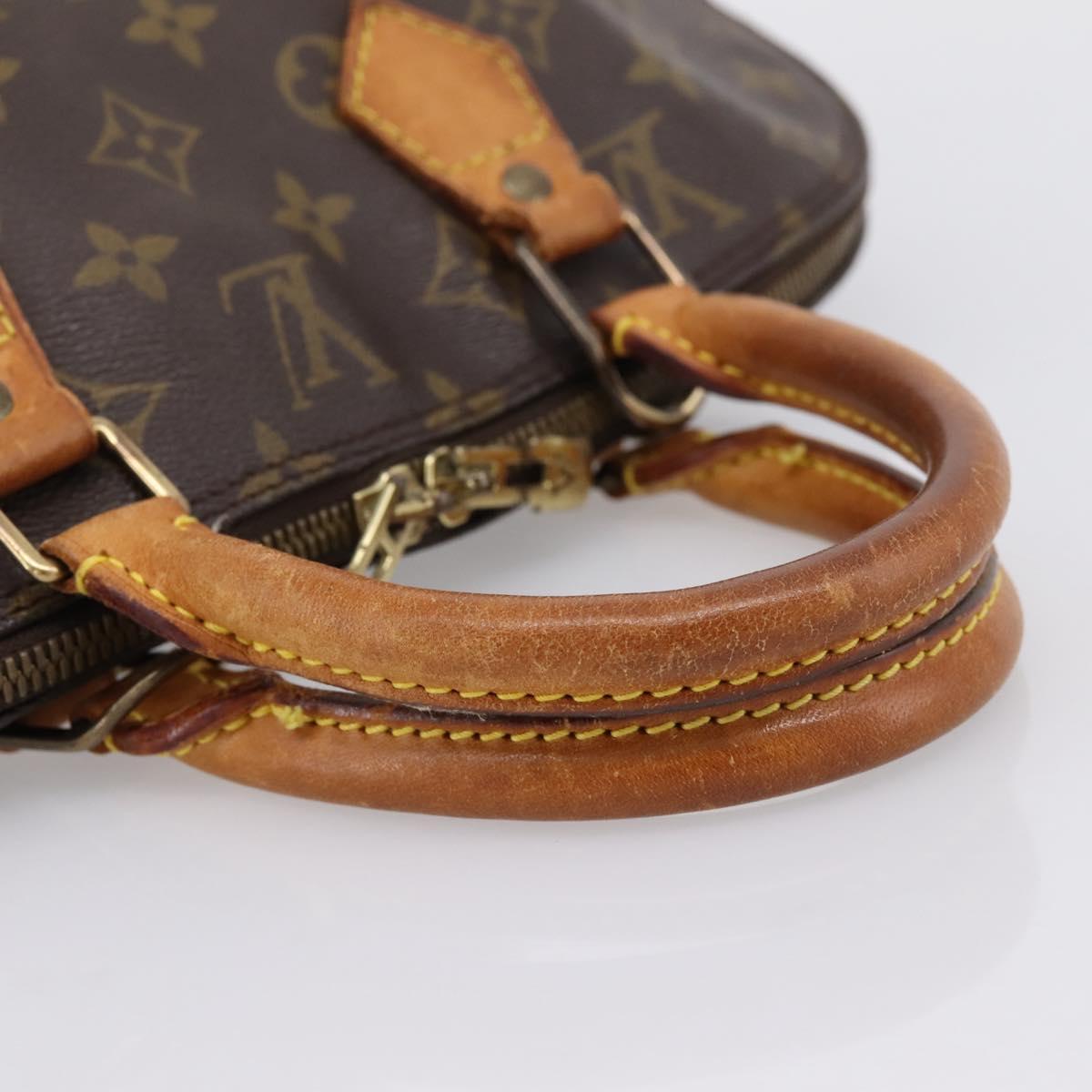 LOUIS VUITTON Monogram Alma Hand Bag M51130 LV Auth 202633