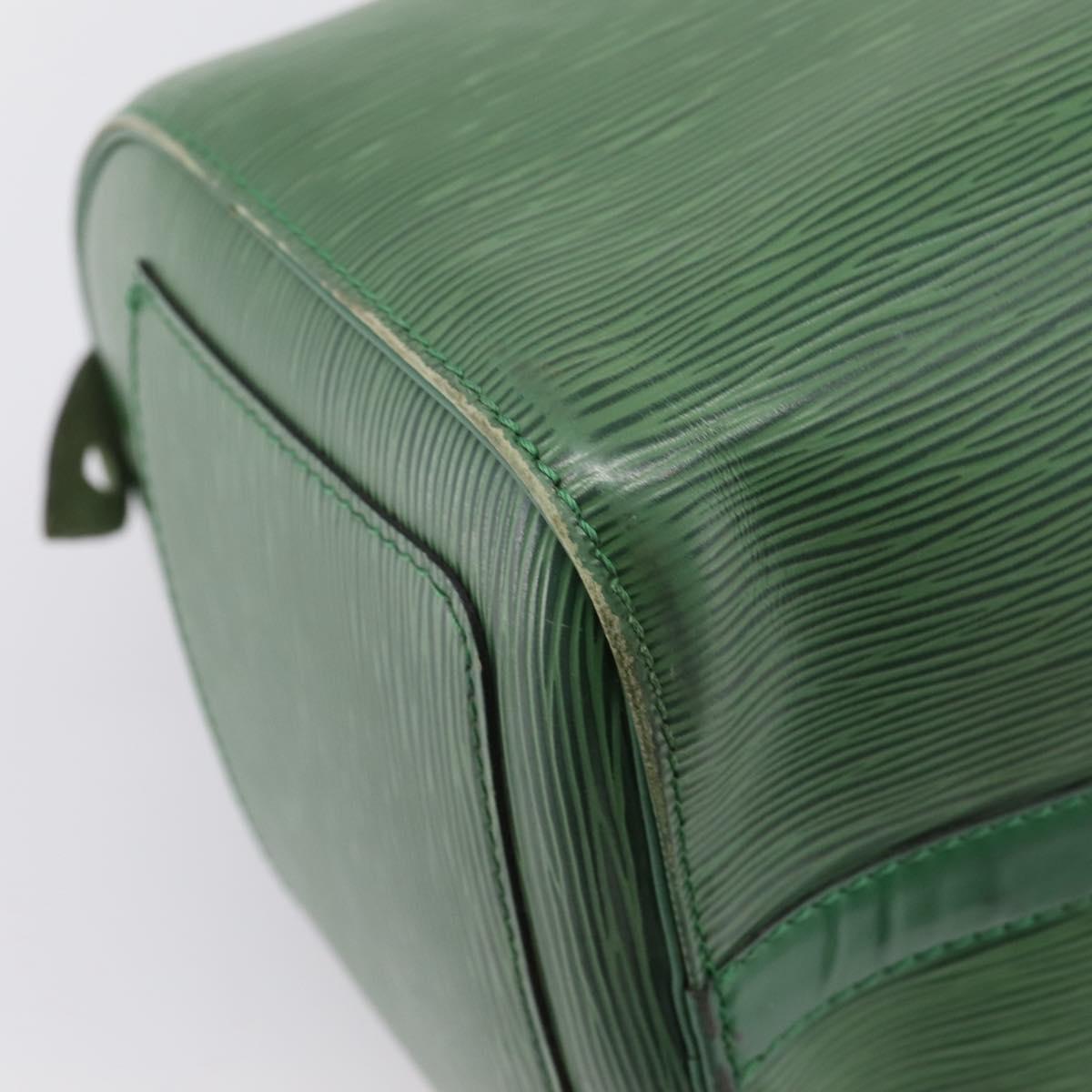 LOUIS VUITTON Epi Speedy 30 Hand Bag Borneo Green M43004 LV Auth 202634