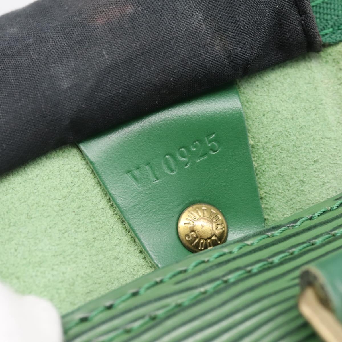 LOUIS VUITTON Epi Speedy 30 Hand Bag Borneo Green M43004 LV Auth 202634