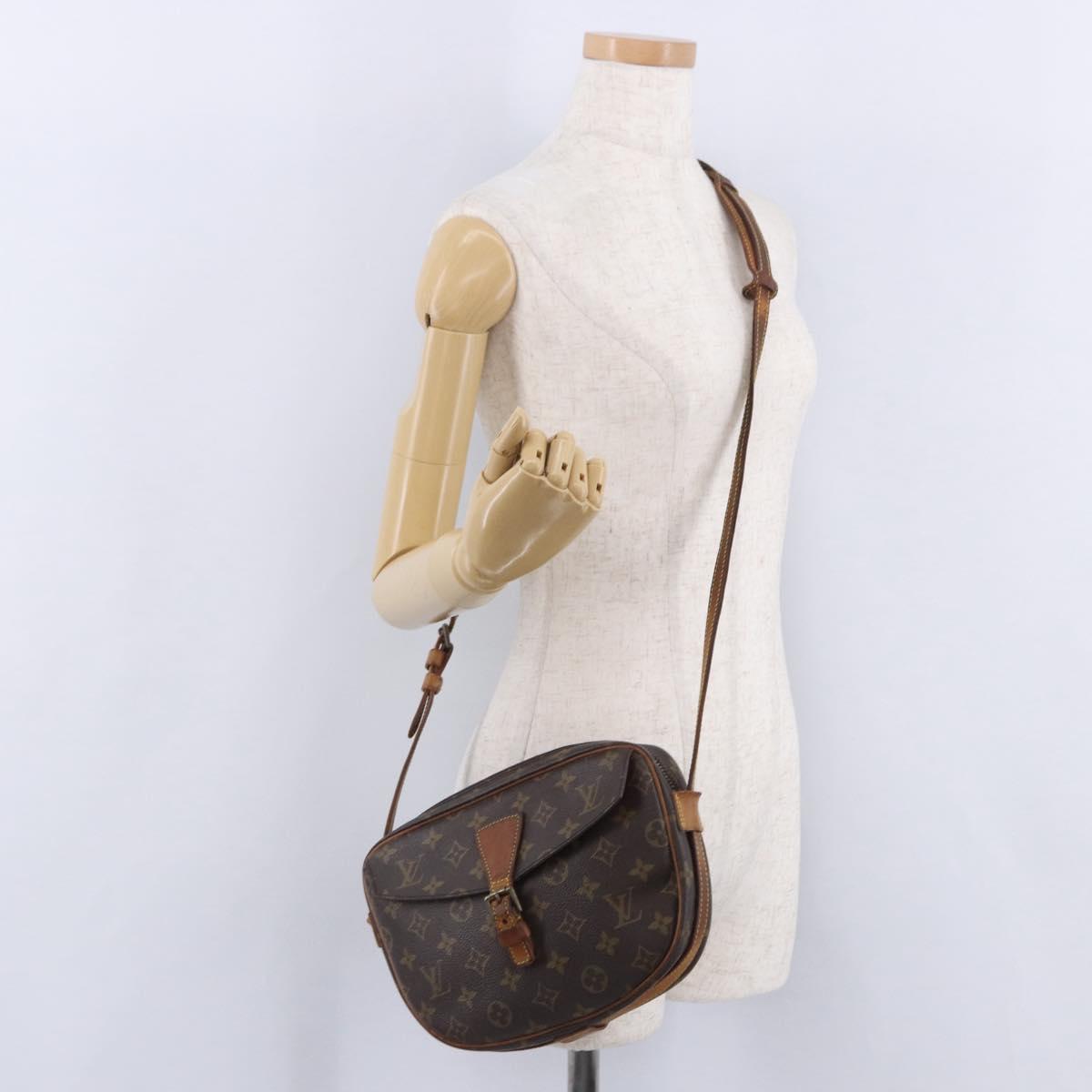 LOUIS VUITTON Monogram Jeune Fille GM Shoulder Bag M51225 LV Auth 202637