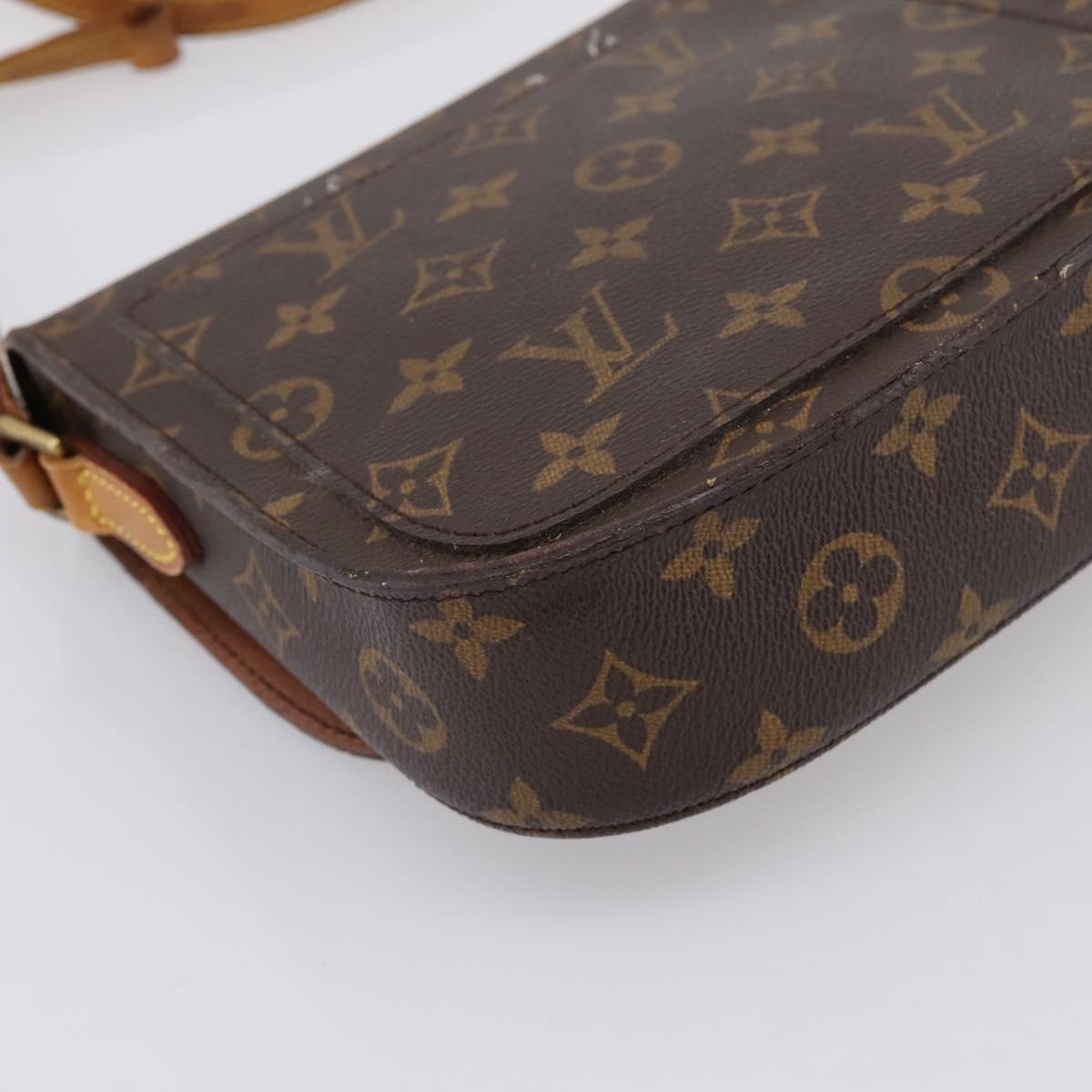 LOUIS VUITTON Monogram Saint Cloud MM Shoulder Bag M51243 LV Auth 202638