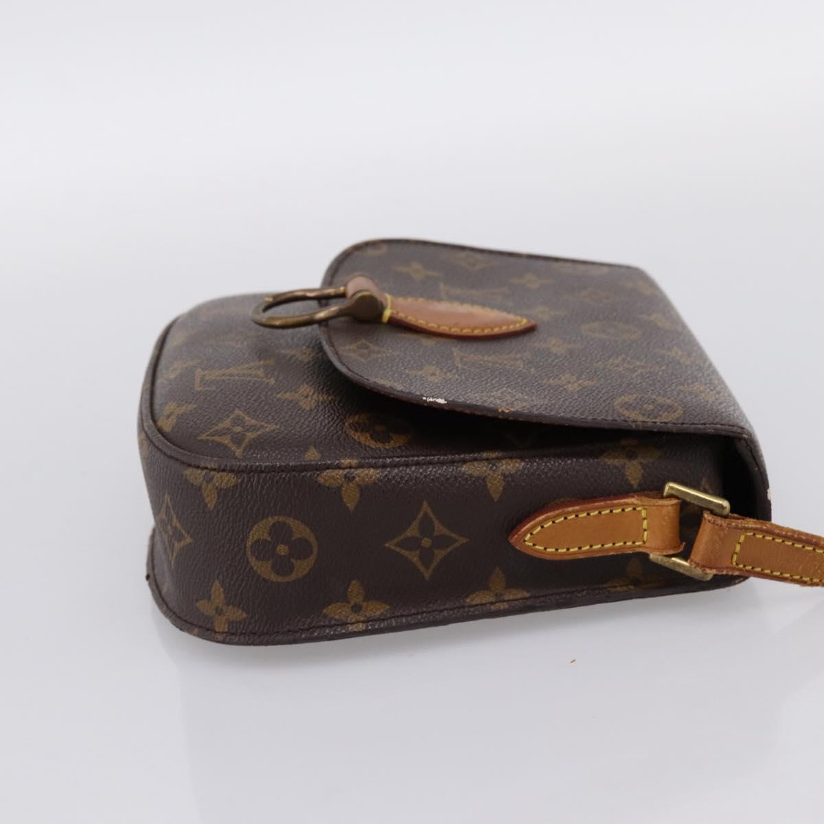 LOUIS VUITTON Monogram Saint Cloud MM Shoulder Bag M51243 LV Auth 202638