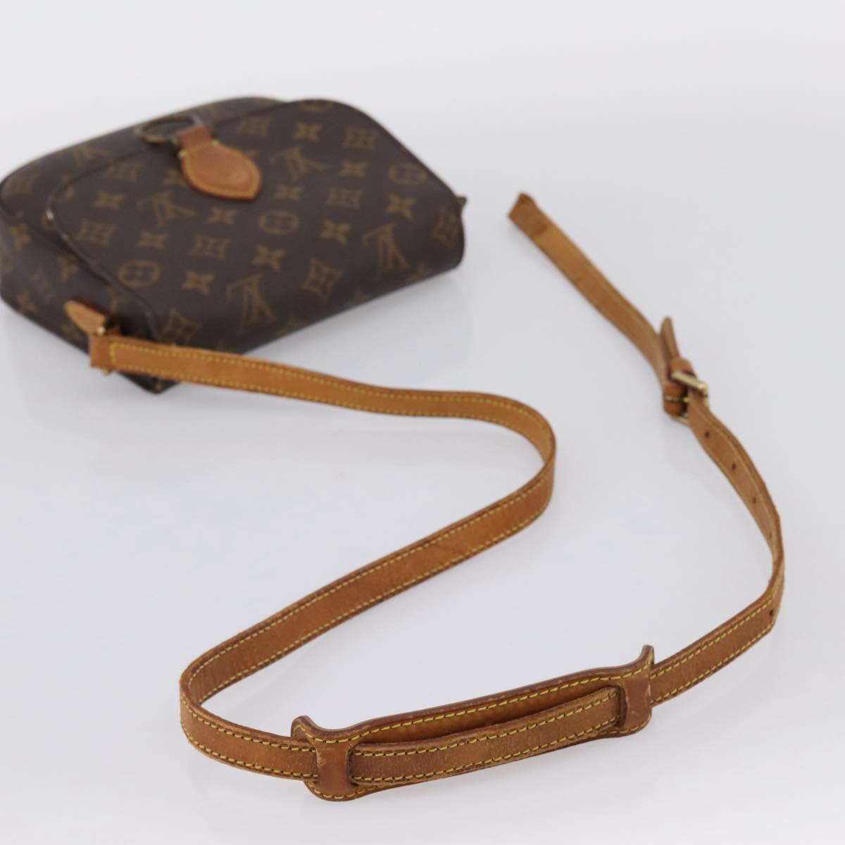 LOUIS VUITTON Monogram Saint Cloud MM Shoulder Bag M51243 LV Auth 202638