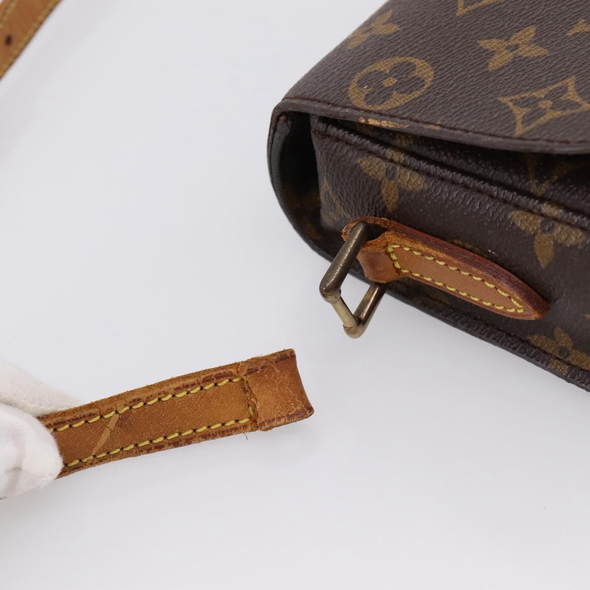 LOUIS VUITTON Monogram Saint Cloud MM Shoulder Bag M51243 LV Auth 202638