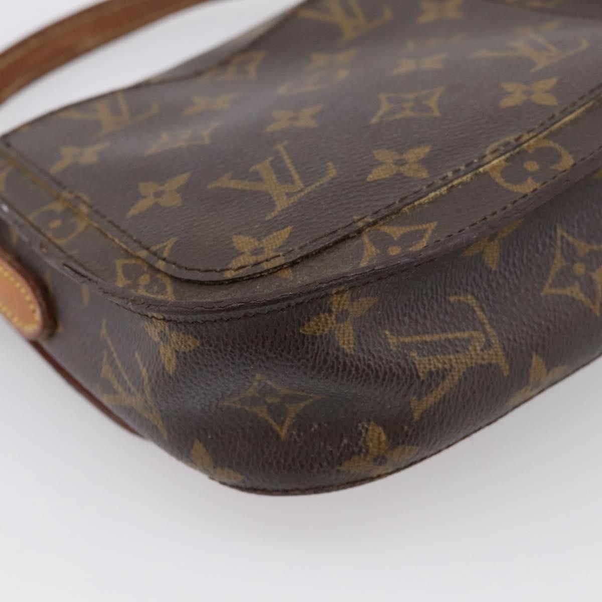 LOUIS VUITTON Monogram Saint Cloud PM Shoulder Bag M51244 LV Auth 202639