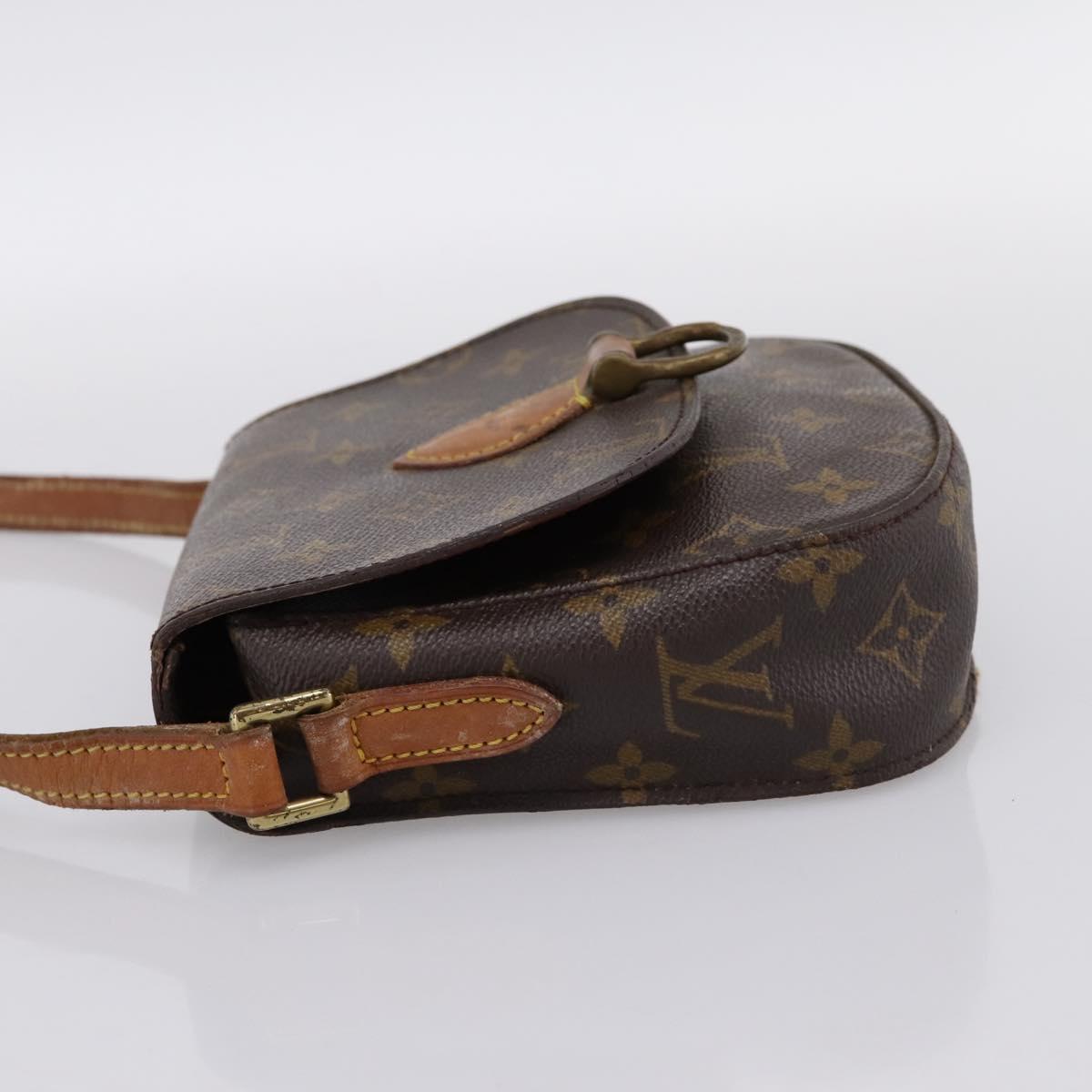 LOUIS VUITTON Monogram Saint Cloud PM Shoulder Bag M51244 LV Auth 202639