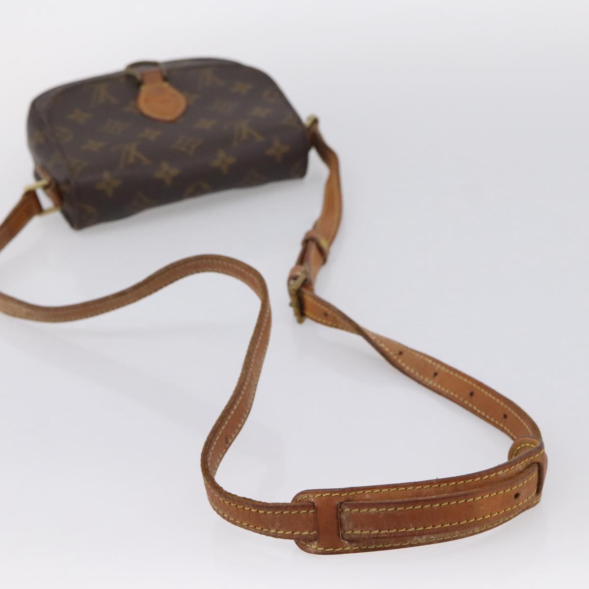 LOUIS VUITTON Monogram Saint Cloud PM Shoulder Bag M51244 LV Auth 202639