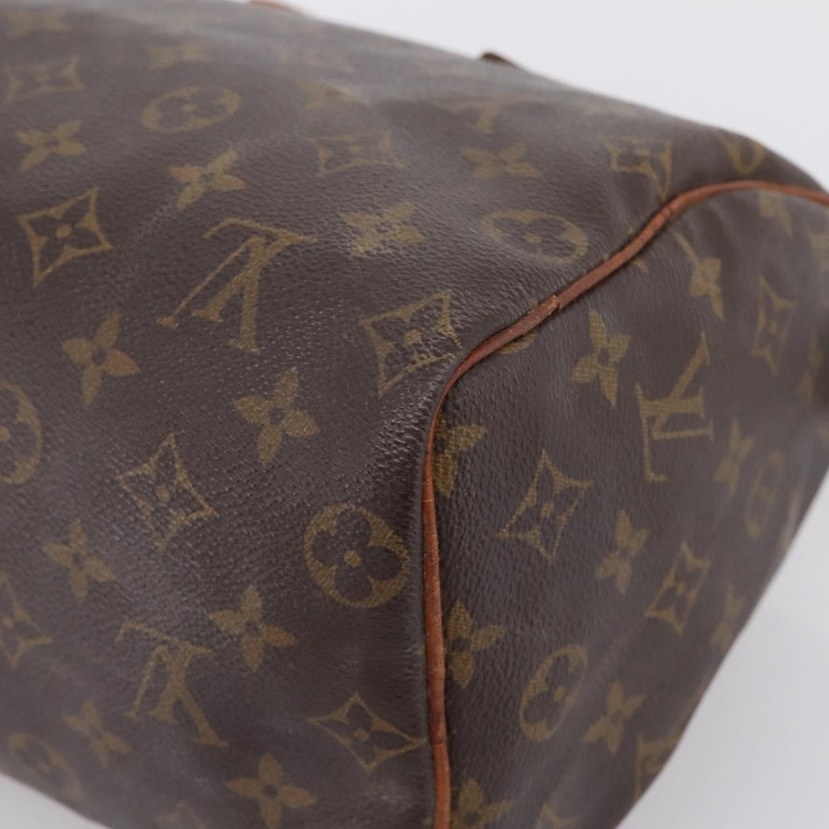 LOUIS VUITTON Monogram Speedy 25 Hand Bag M41528 LV Auth 202656