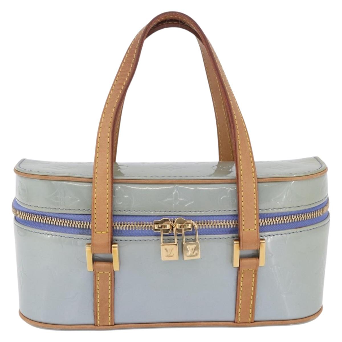 LOUIS VUITTON Vernis Sullivan Horizontal PM Bag Lavande M91266 LV Auth 202660A