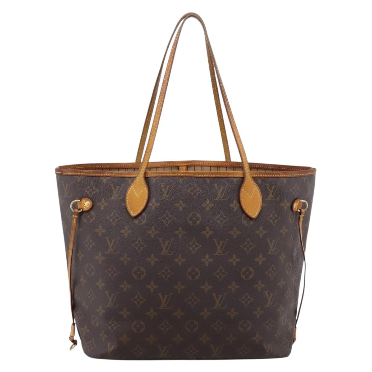 LOUIS VUITTON Monogram Neverfull MM Tote Bag M40156 LV Auth 202664A