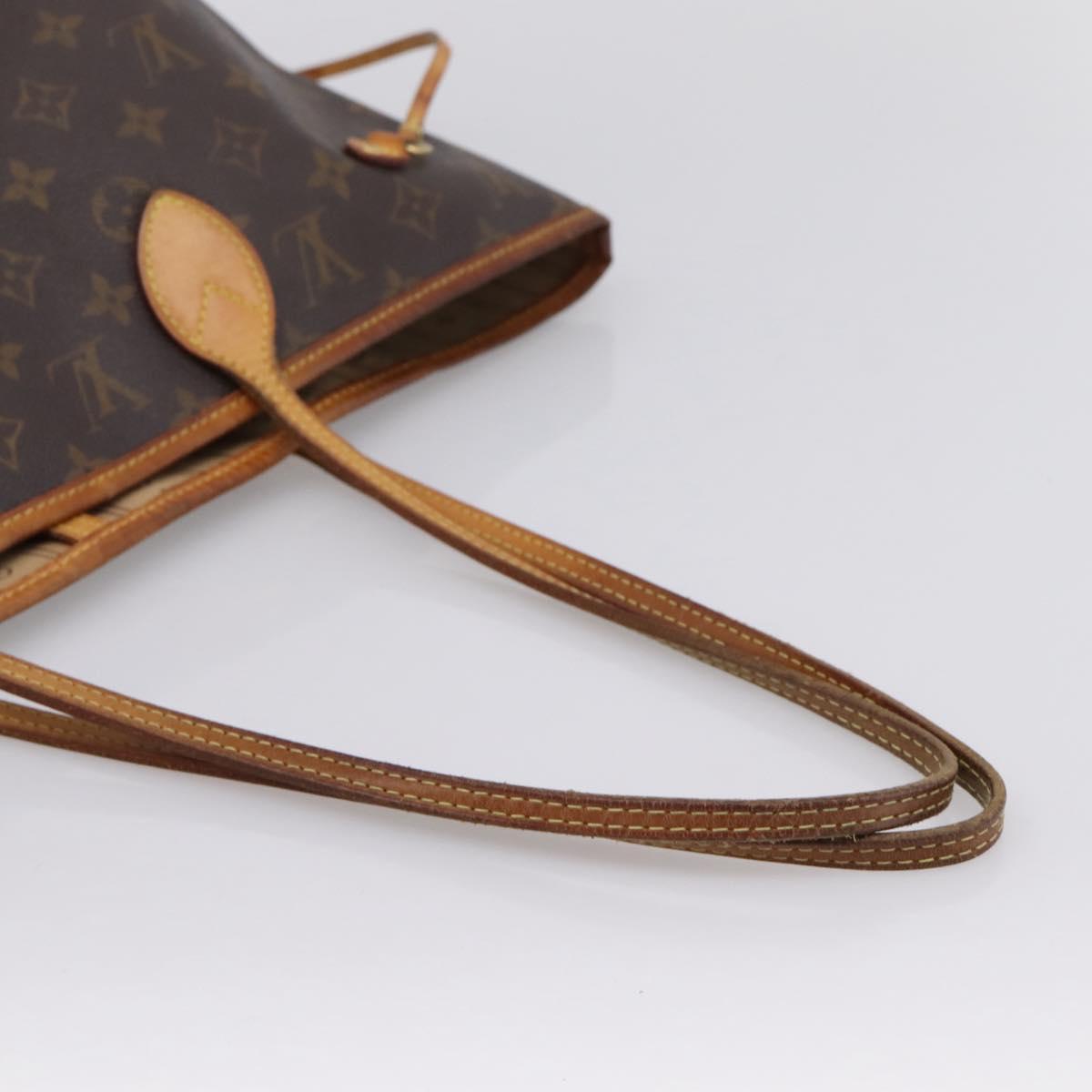 LOUIS VUITTON Monogram Neverfull MM Tote Bag M40156 LV Auth 202664A
