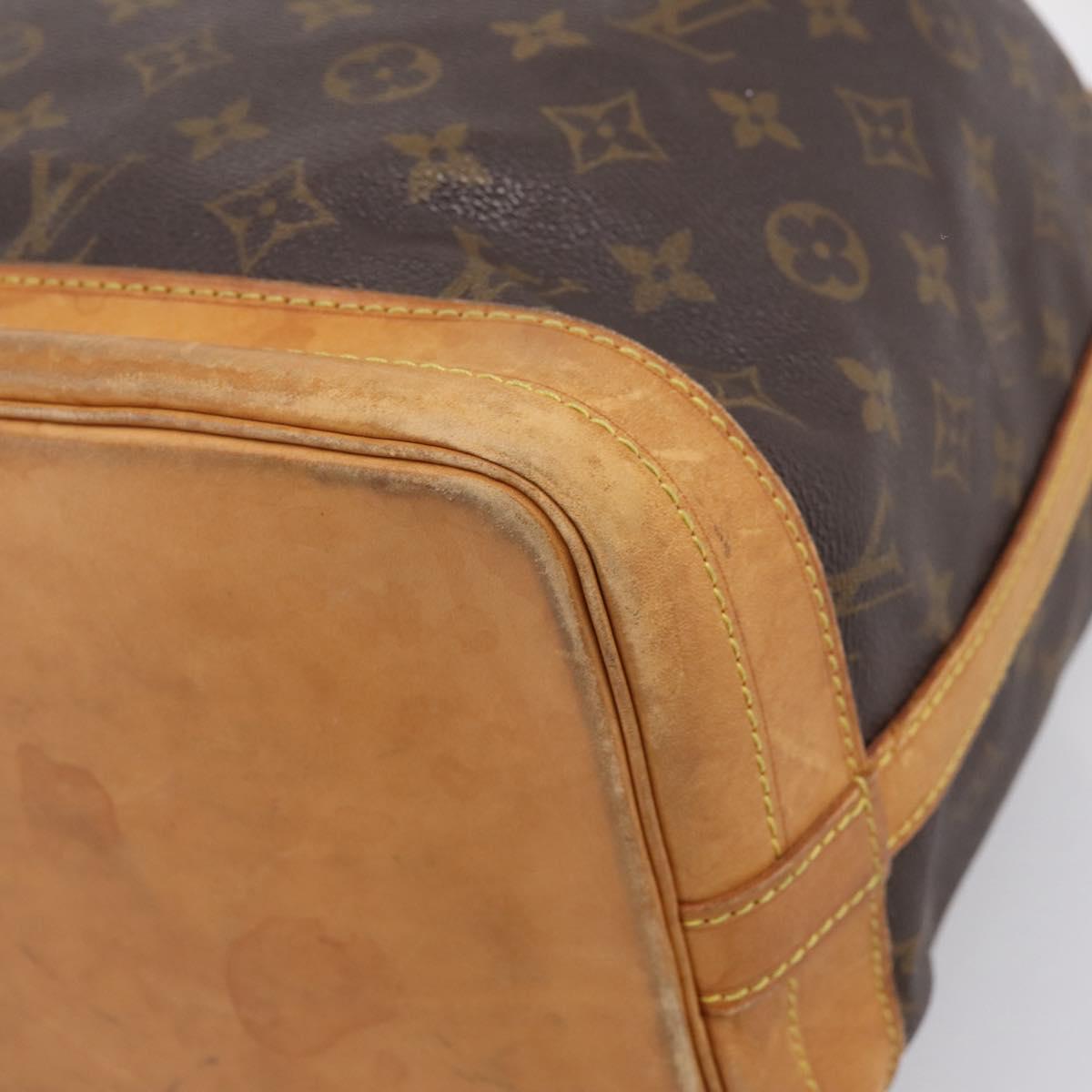 LOUIS VUITTON Monogram Noe Shoulder Bag M42224 LV Auth 202670A