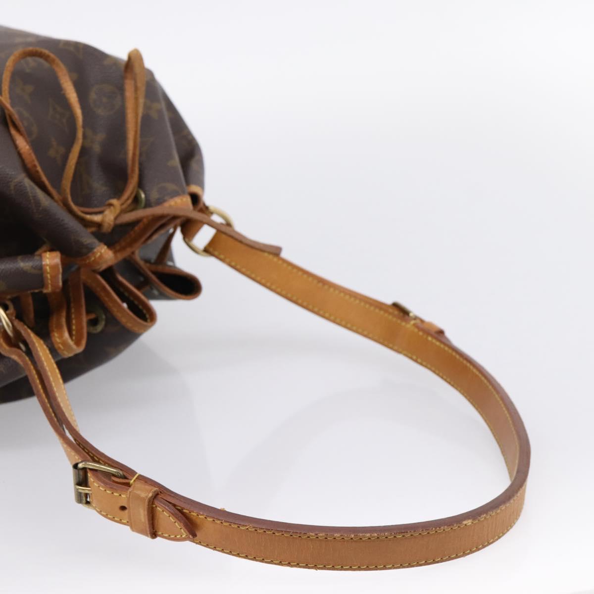 LOUIS VUITTON Monogram Noe Shoulder Bag M42224 LV Auth 202670A