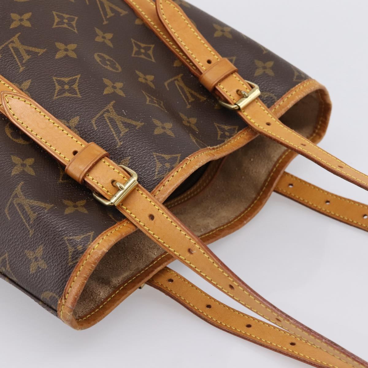 LOUIS VUITTON Monogram Bucket GM Shoulder Bag M42236 LV Auth 202671